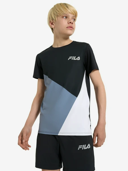 Футболка для мальчиков FILA, черный, арт. 22700