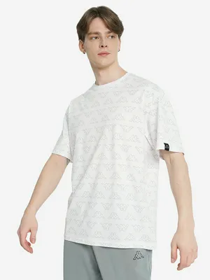 Футболка мужская Kappa De Omini, белый, арт. 137640KAP-W1