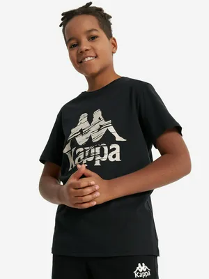 Футболка для мальчиков Kappa, черный, арт. 134228KAP-99