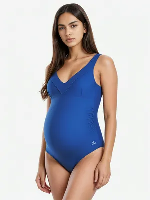 Купальник слитный для беременных Joss, синий, арт. 130185JSS-Z3