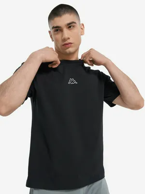 Футболка мужская Kappa, черный, арт. 137641KAP-99