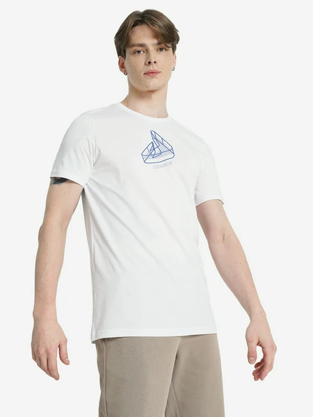 Футболка мужская Demix, белый, арт. 136742dmx-00