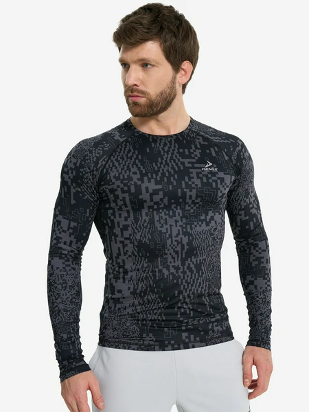 Лонгслив Demix мужской, черный, арт. 132821dmx-b1