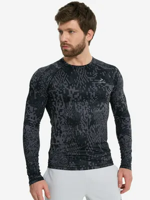 Лонгслив Demix мужской, черный, арт. 132821DMX-B1