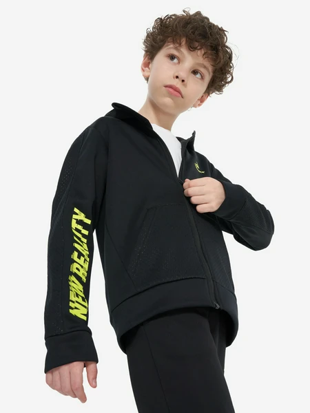 Толстовка Demix для мальчиков, черный, арт. 137561dmx-99