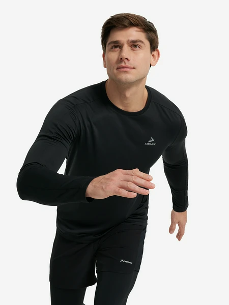 Лонгслив мужской Demix, черный, арт. 129770dmx-99