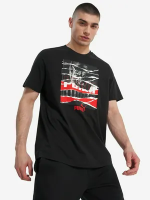 Футболка PUMA Graphic, черный, арт. 688041P0P-01