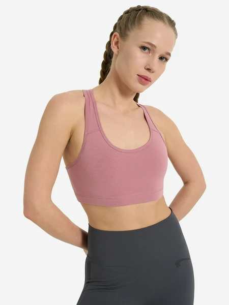 Топ бра спортивный GSD, розовый, арт. 120466g17-k1