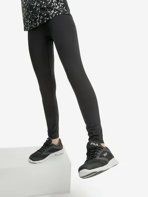 Легинсы для девочек, черный, арт. 134521FLA-99