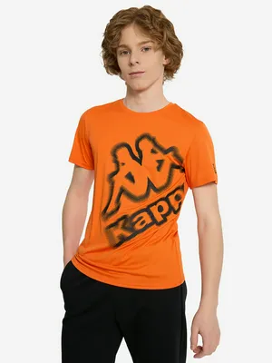 Футболка для мальчиков Kappa, оранжевый, арт. 137563KAP-D2