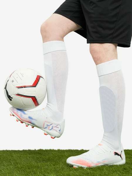Бутсы PUMA Future 8 Play Fg/Ag, белый, арт. 22894