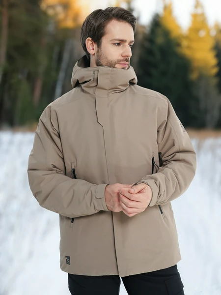 Куртка утепленная мужская Northland, коричневый, арт. 138336n16-t3
