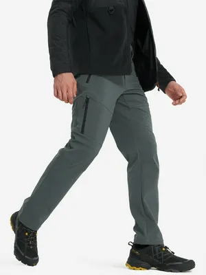 Брюки утепленные мужские, серый, арт. 139208N16-91