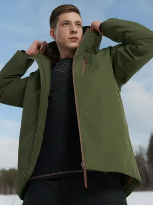 Куртка утепленная мужская Cordillero, зеленый, арт. 137211C37-74