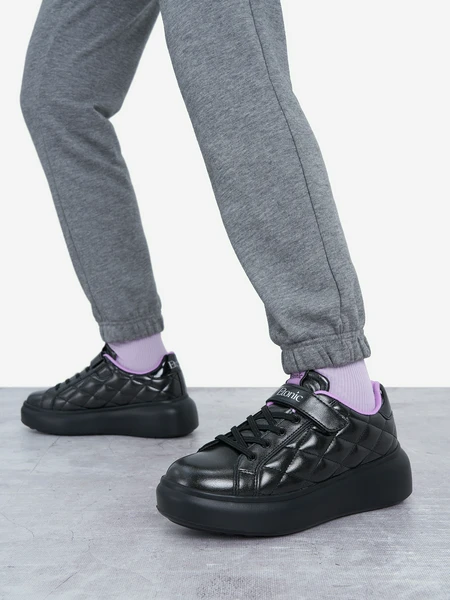 Кеды для девочек Etonic Ania Pearlized, черный, арт. 22964