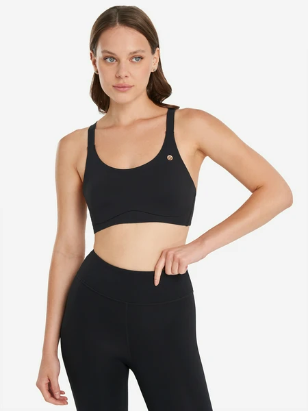 Топ бра спортивный Sensana, черный, арт. 23032
