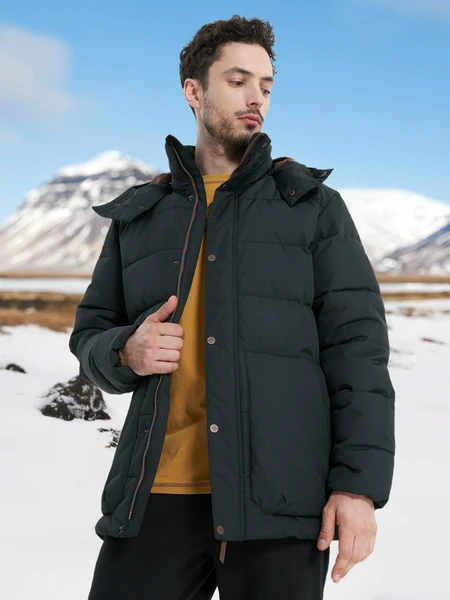 Пуховик мужской Cordillero, черный, арт. 23048