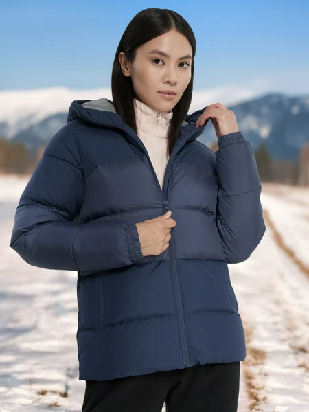 Пуховик женский Outventure Alakol, синий, арт. 23062