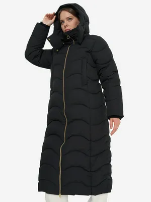 Утепленное пальто, черный, арт. 137267C37-99