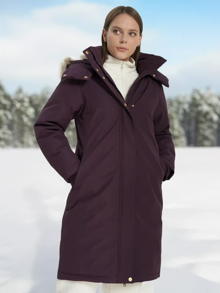 Пуховик женский Cordillero, синий, арт. 23075