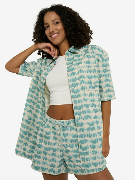 Рубашка с коротким рукавом Demix, зеленый, арт. 133468dmx-u1