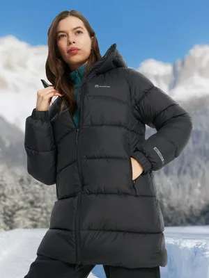 Пуховик женский Outventure Alakol, черный, арт. 137542OUT-99