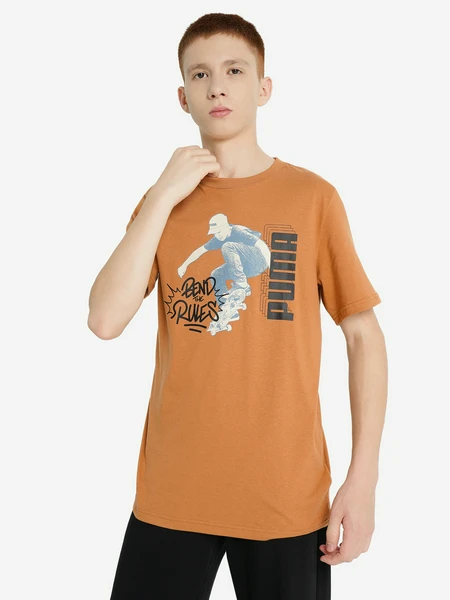 Футболка PUMA Mid90 S Graphic, бежевый, арт. 23132