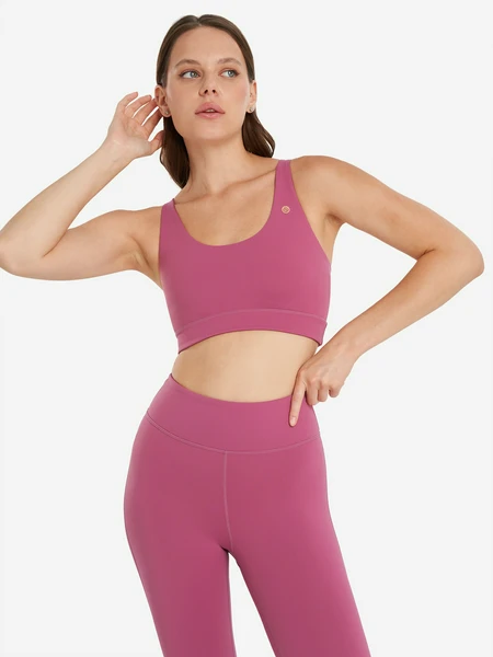 Топ бра спортивный Sensana, розовый, арт. 23140
