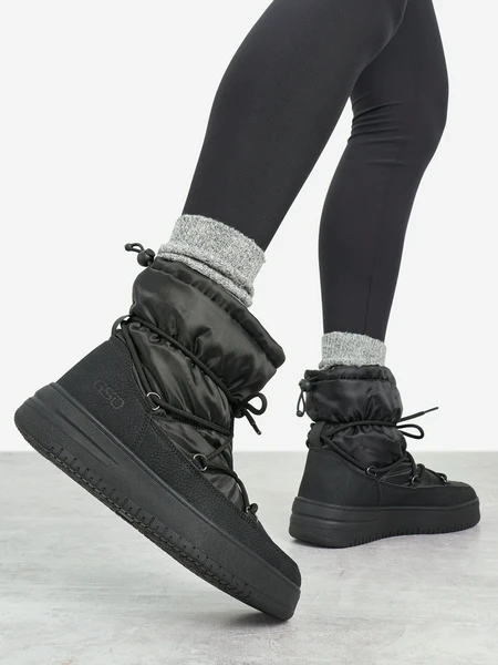 Дутики женские GSD, черный, арт. 23154