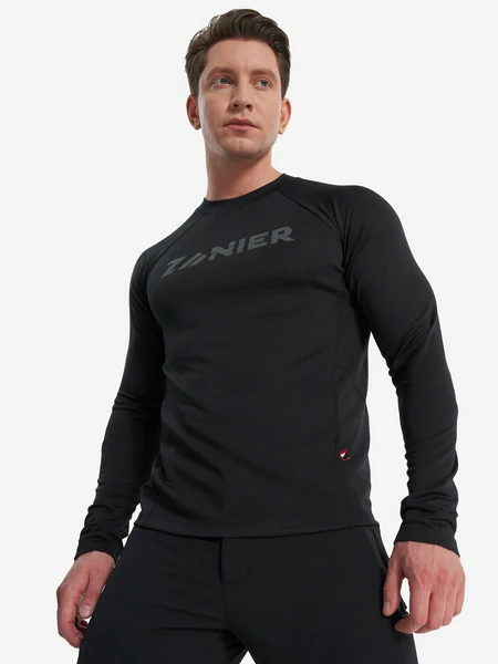Лонгслив мужской Zanier, черный, арт. 23225