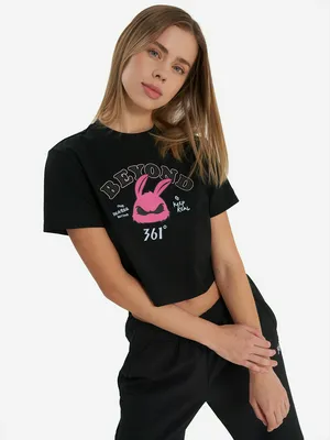 Футболка женская 361°, черный, арт. T562539101361-1W