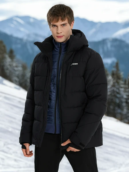 Пуховик мужской Zanier, черный, арт. 23251