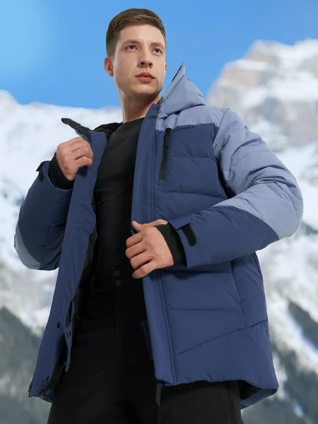 Пуховик Zanier, синий, арт. 23252