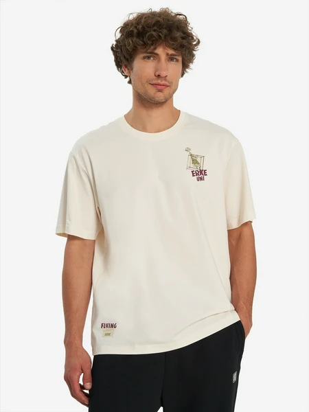 Футболка мужская Erke, бежевый, арт. 23271