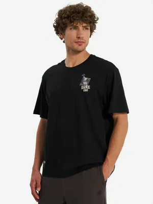 Футболка мужская Erke, черный, арт. 10225302192E1M-001