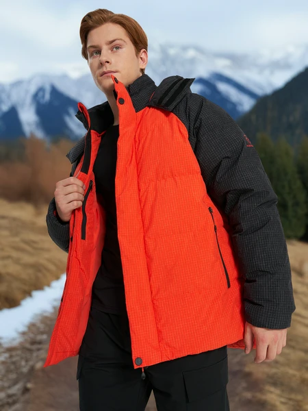 Пуховик мужской Northland, красный, арт. 23277