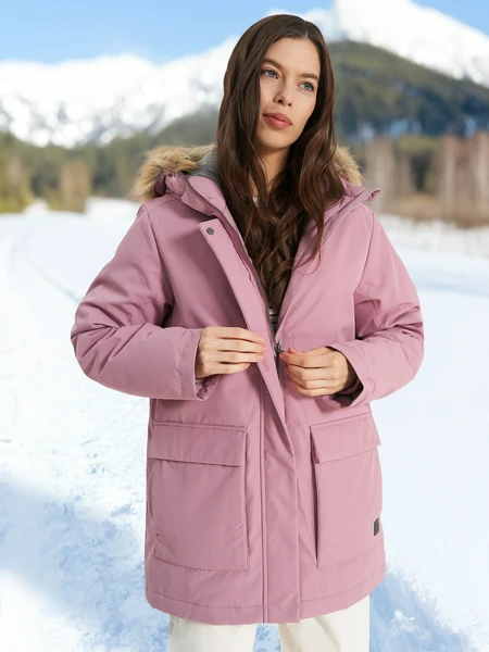 Пуховик Outventure, розовый, арт. 137778out-x1