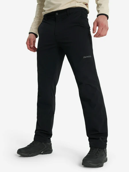 Брюки утепленные мужские Zanier, черный, арт. 23299