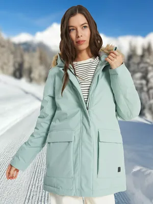 Пуховик женский Outventure, зеленый, арт. 137778OUT-70