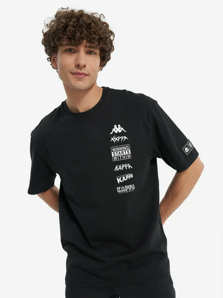 Футболка Kappa, черный, арт. 23307