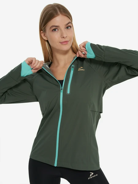 Куртка мембранная Demix, зеленый, арт. 137887dmx-g3