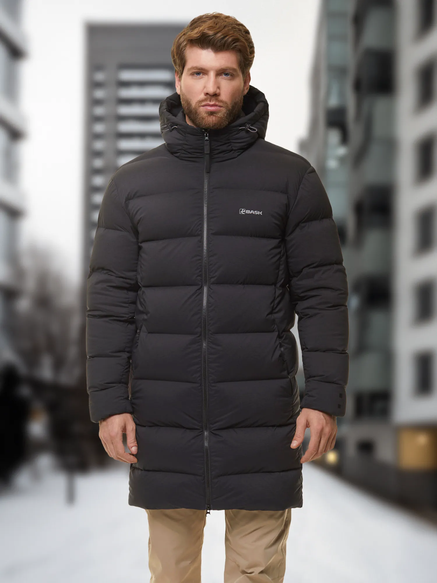 Пуховик Bask Piemonte, черный, арт. 23325