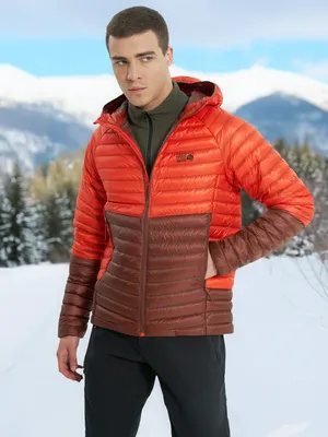 Пуховик Mountain Hardwear Ghost Whisperer, оранжевый, арт. 2104451MHW-640