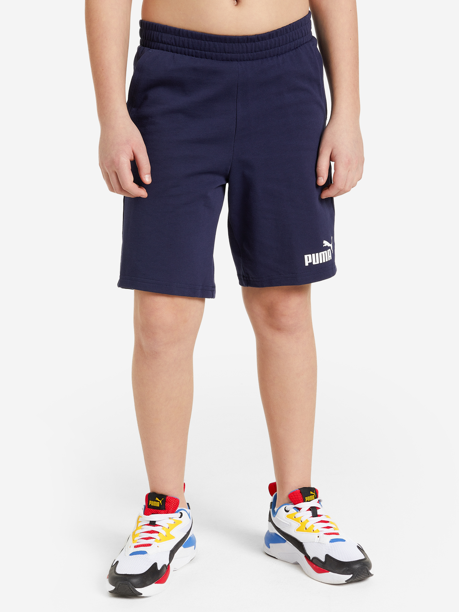 Шорты для мальчиков PUMA Ess Jersey, синий, арт. 586971p0p-06