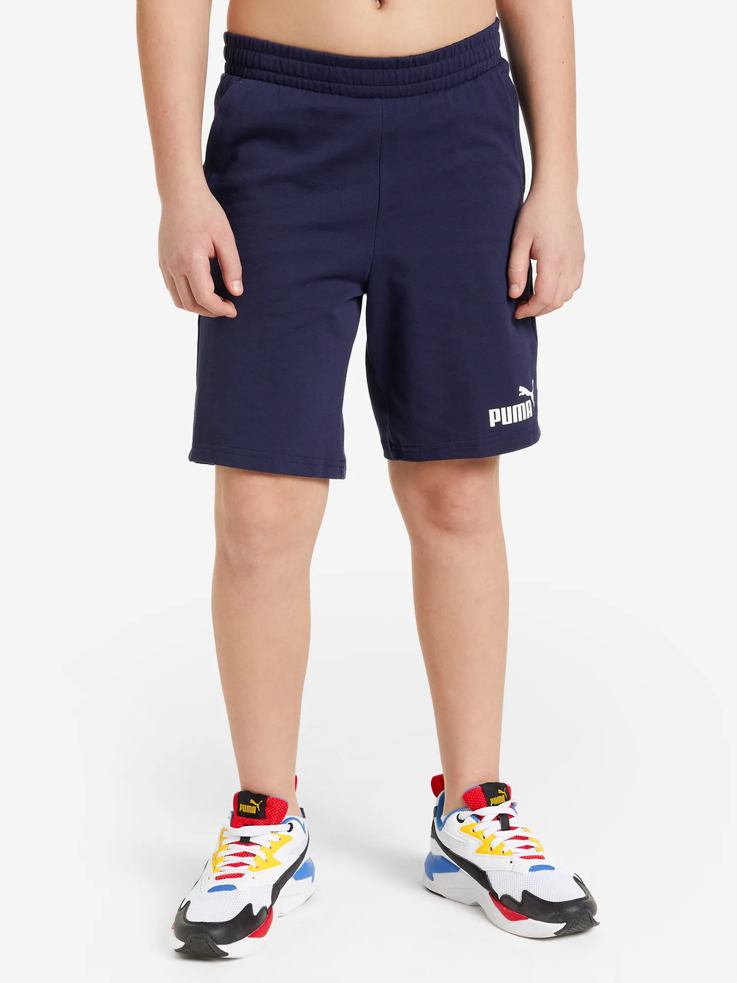 Шорты для мальчиков PUMA Ess Jersey, синий, арт. 23343