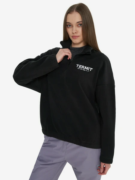 Джемпер флисовый женский Termit, черный, арт. 23345