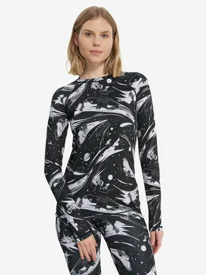 Термобелье верх женское Termit, черный, арт. 139010TRT-BA