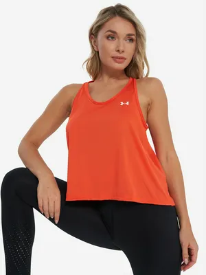 Майка женская Under Armour Tech Swing Tank, оранжевый, арт. 23369