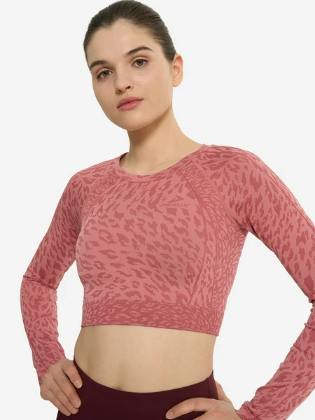 Лонгслив женский Demix, розовый, арт. 133050dmx-kk