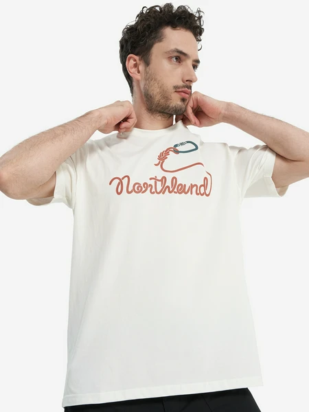 Футболка мужская Northland, бежевый, арт. 23400